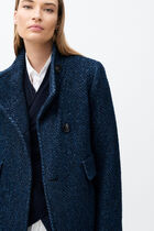 Ali coat navy blue woman