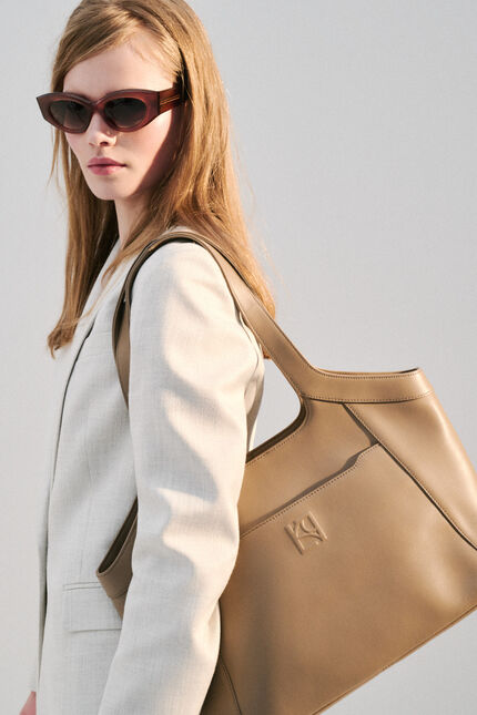 bolso sacha beige mujer