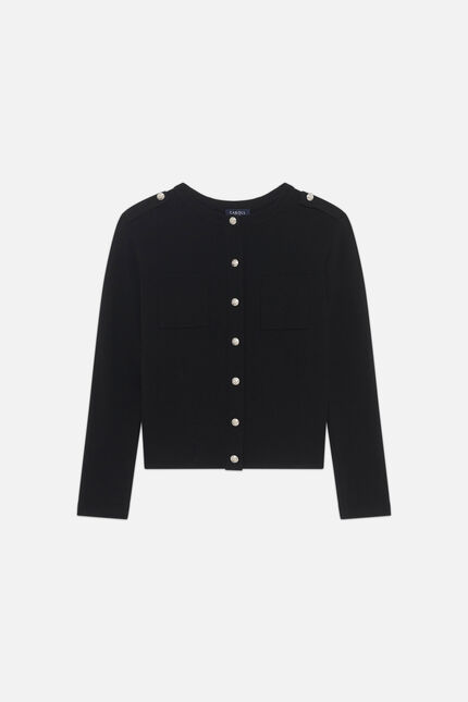 Pull Marjorie noir femme