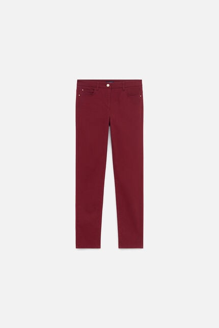 pantalon tony bordeaux femme