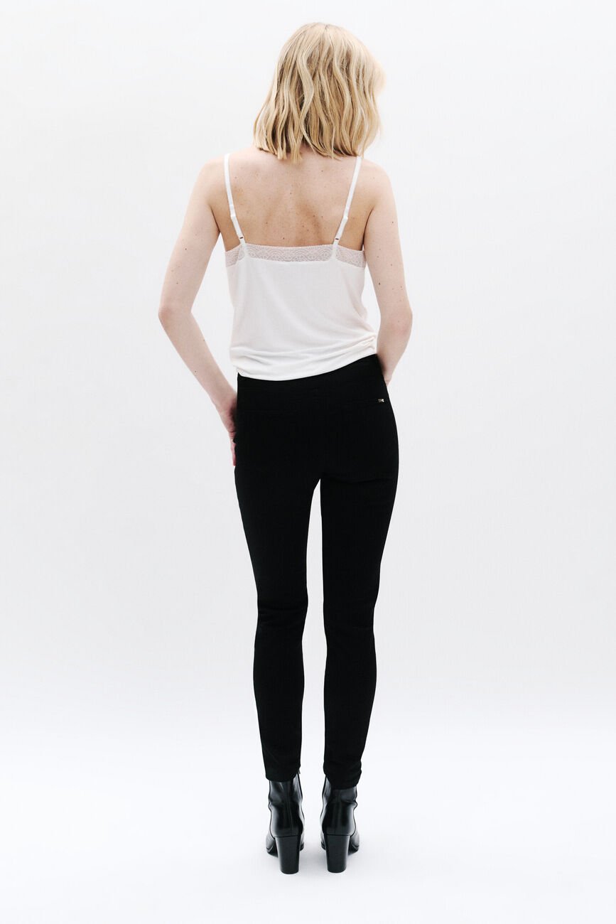 pantalon tony noir femme