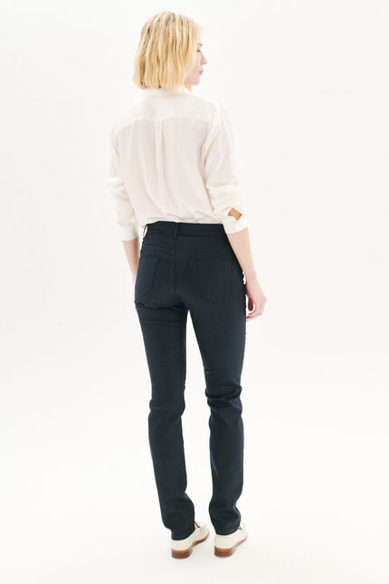 Hochgeschnittene Hose Pbradley marineblau damen