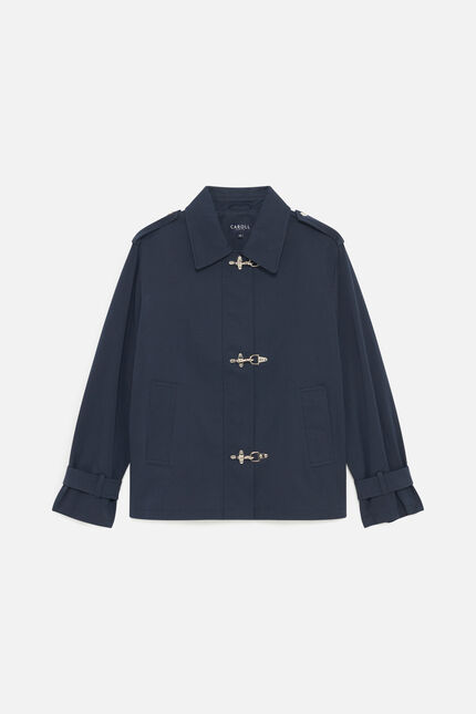 Trench Goeland azul marino mujer