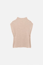 halba poncho taupe woman