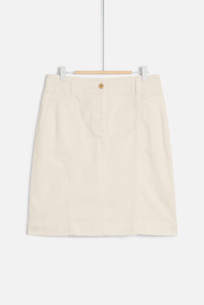 jupe lazuna beige femme