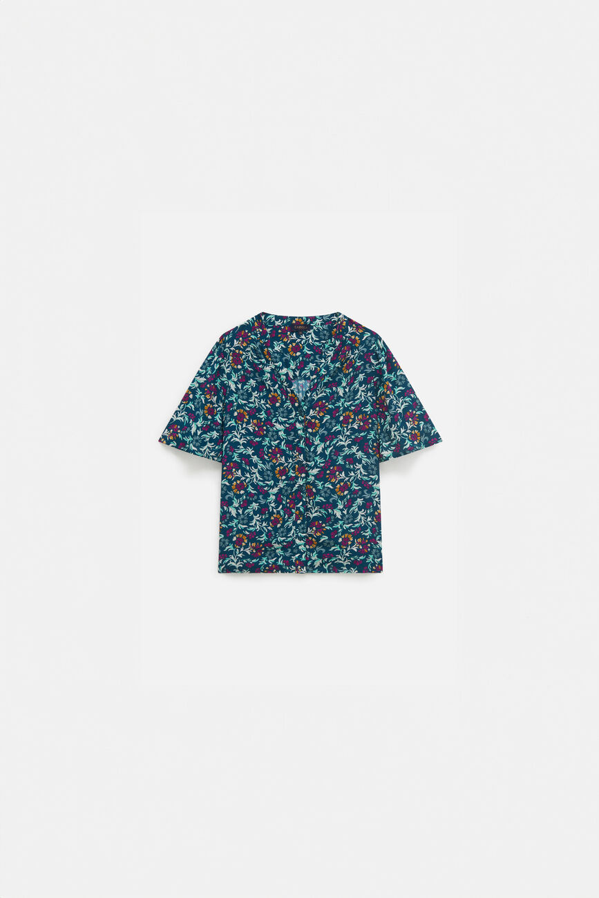 carla Shirt mint green woman