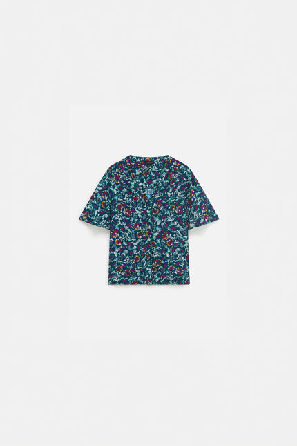 carla Blouse mintgroen vrouw