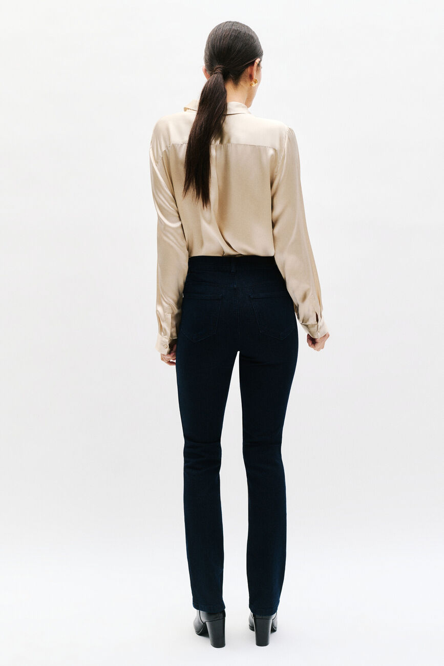 Broek Prayano denim double stone vrouw