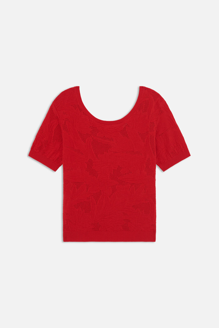 Pull Mialie rouge femme