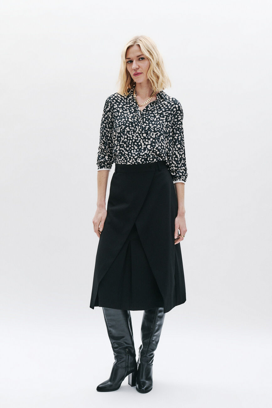 Camisa Cjamie2 preto mulher
