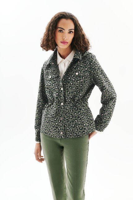Parka Gracyleo vert kaki femme