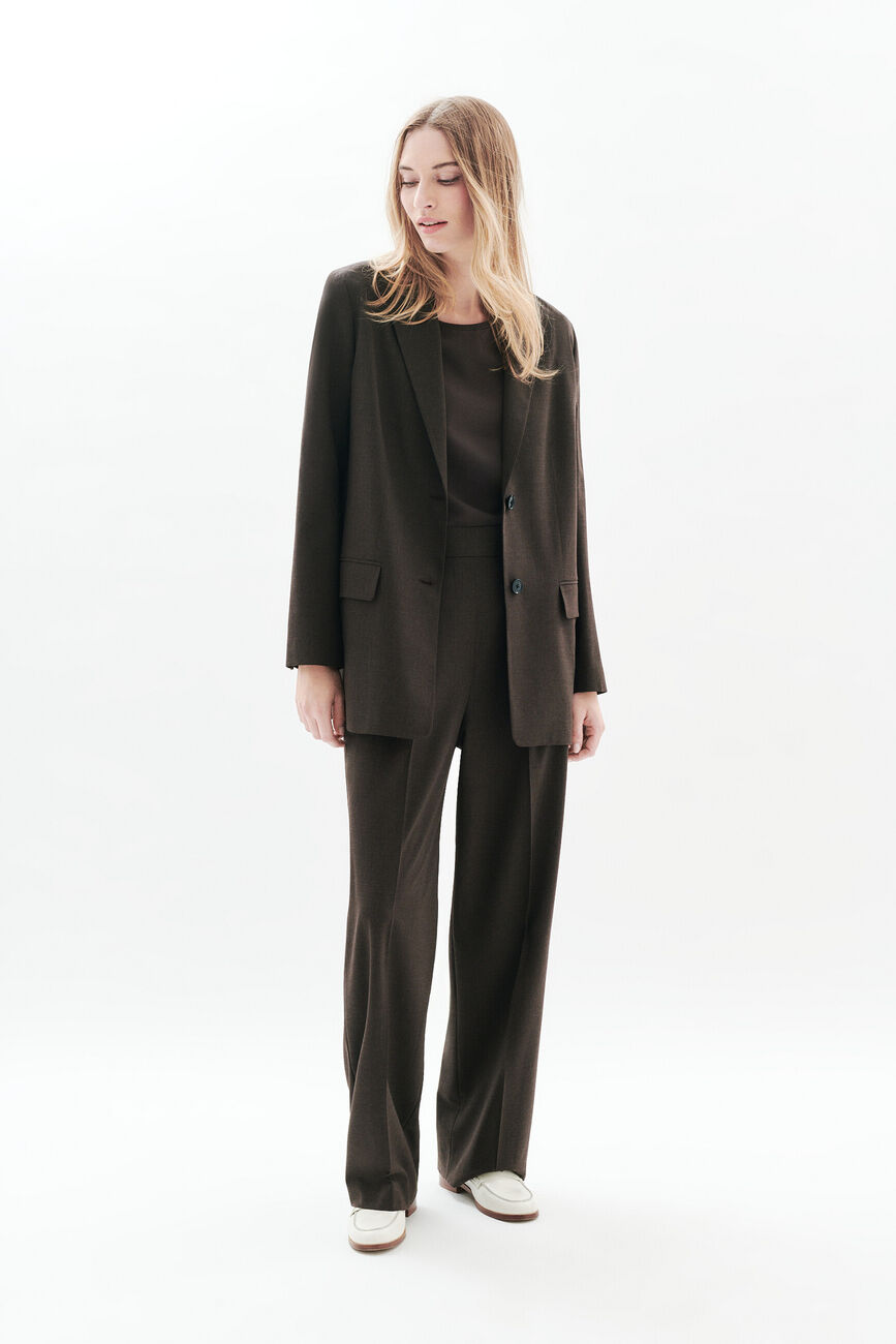 Voltige jacket dark brown woman
