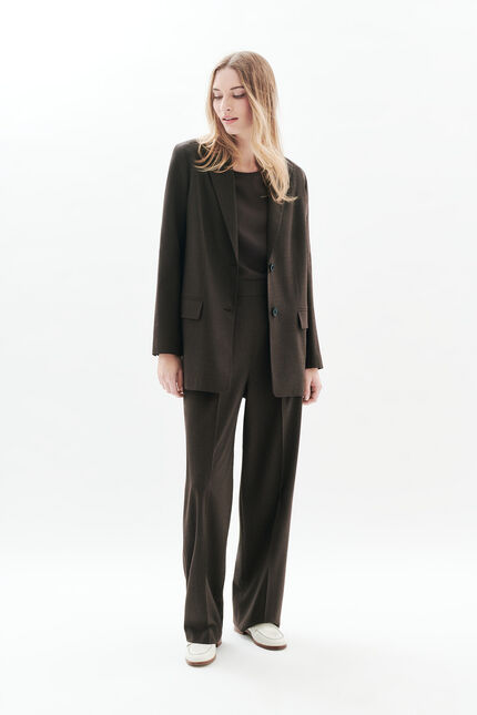Veste Voltige marron foncé femme