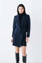 jphare skirt navy blue woman