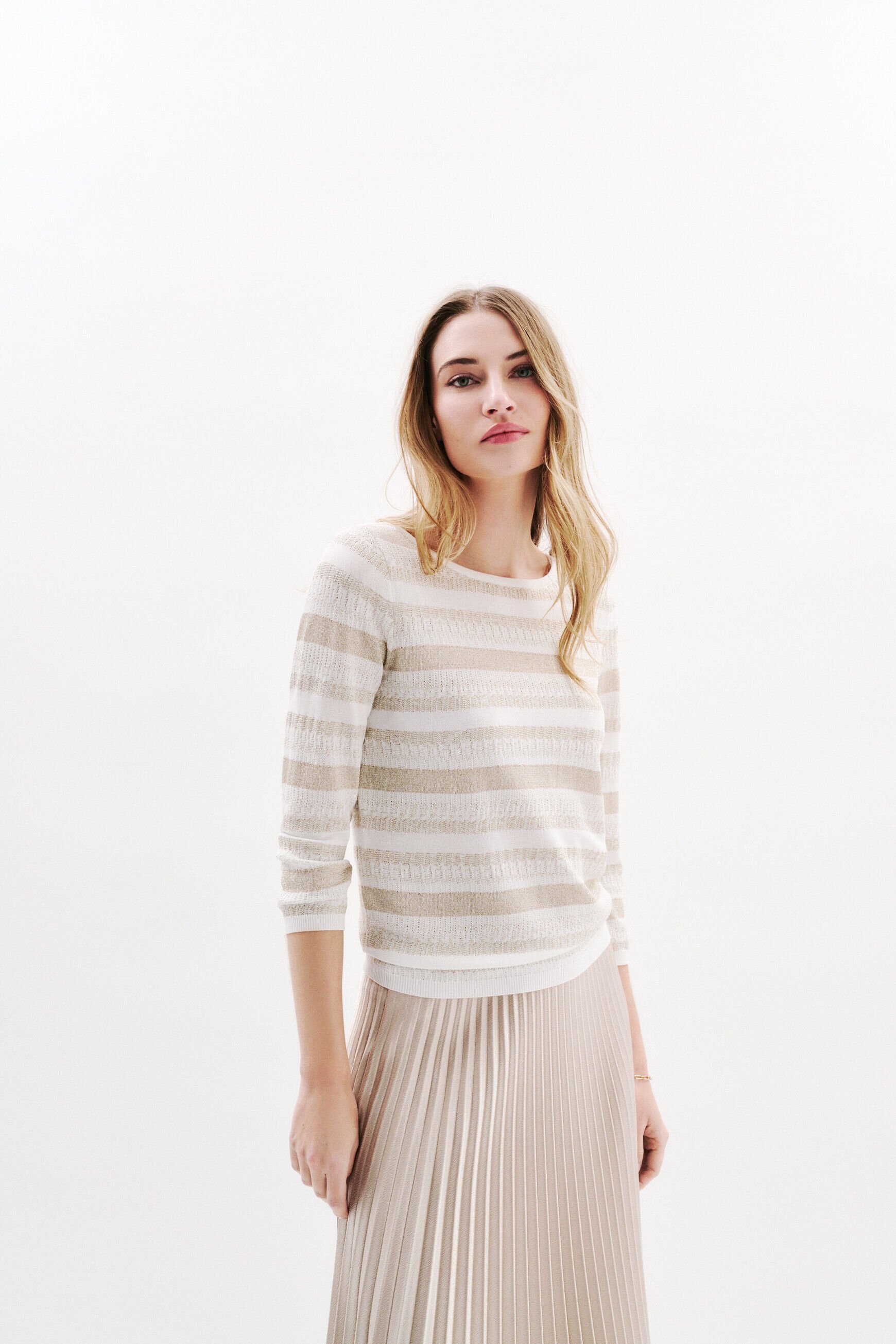 Pull Mchristina ecru femme