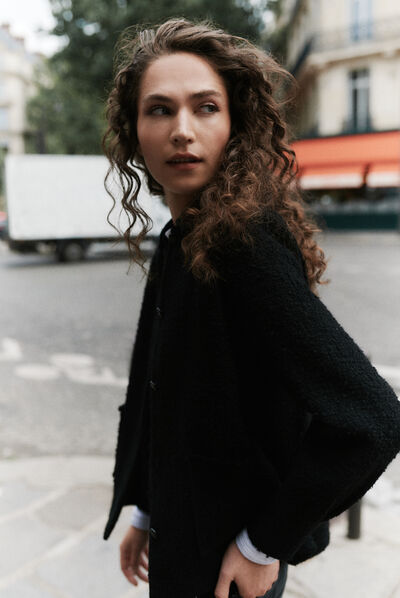 blazer suzie noir femme