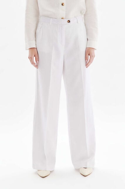 Pantalon Paky ecru femme