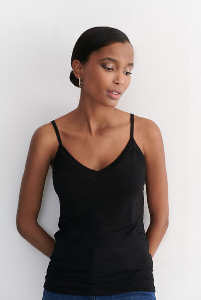 top bea noir femme