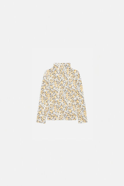 T-shirt tlilon jaune clair femme