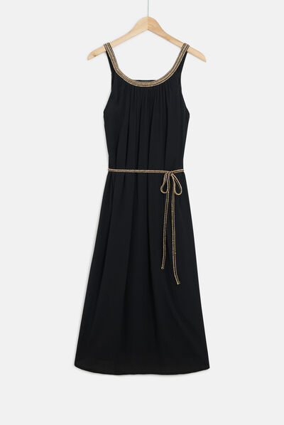 robe aida noir femme
