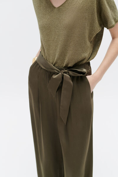 Pantalón Phenry verde oliva mujer