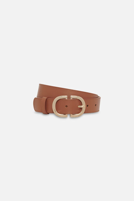 Leonie2 riem camel vrouw