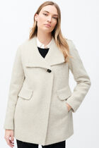 Ali coat ivory woman