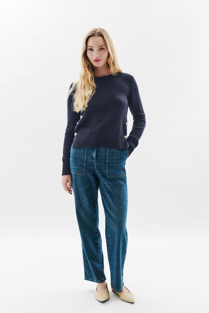 Maglione Maden blu navy donna