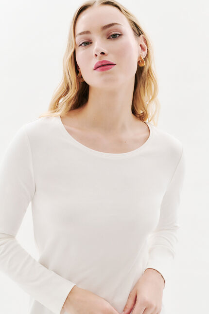 T-shirt Thuge ecru femme