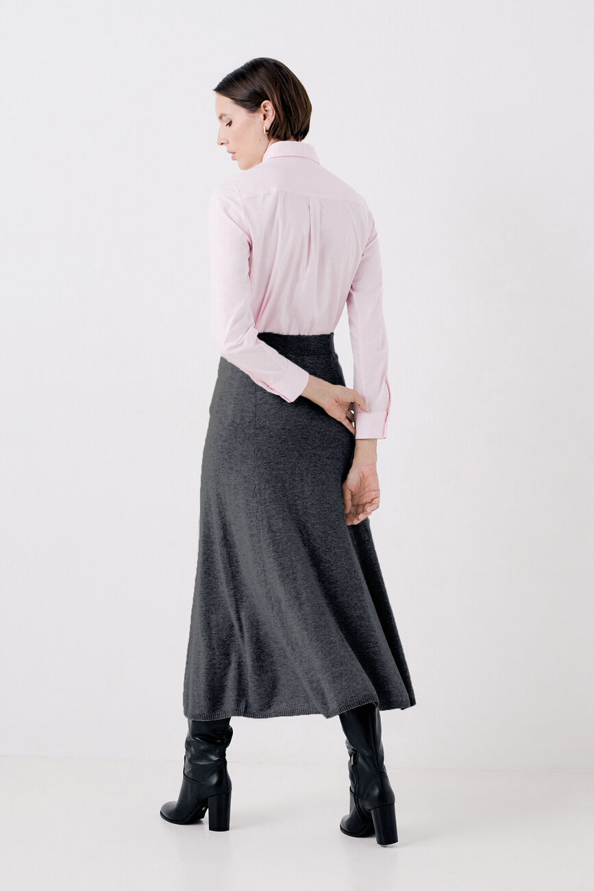 Jupe jdarwin gris foncé femme