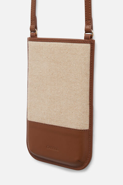 pochette matias camel femme