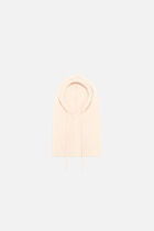 Cagoule Baclava light grey woman