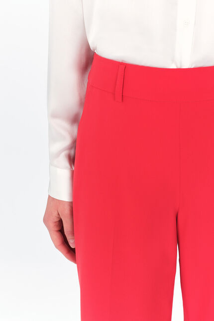 Pantalon polga rouge femme