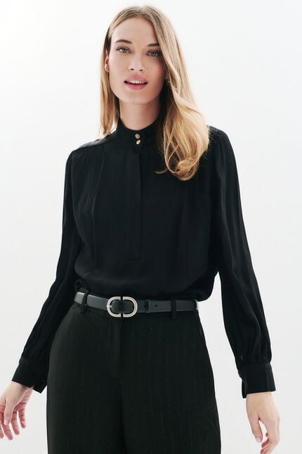 Blouse Cosma noir femme