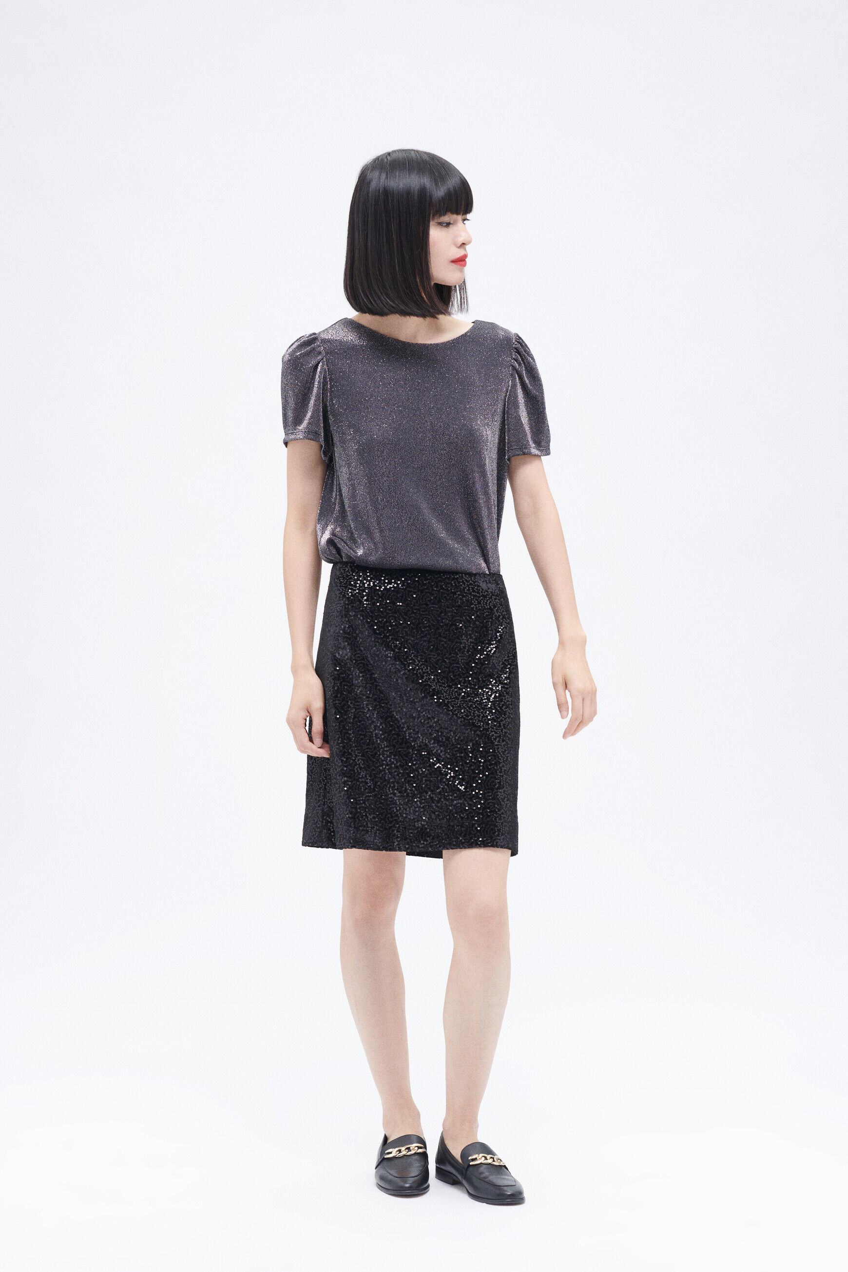 Caroll tenue de fetes top