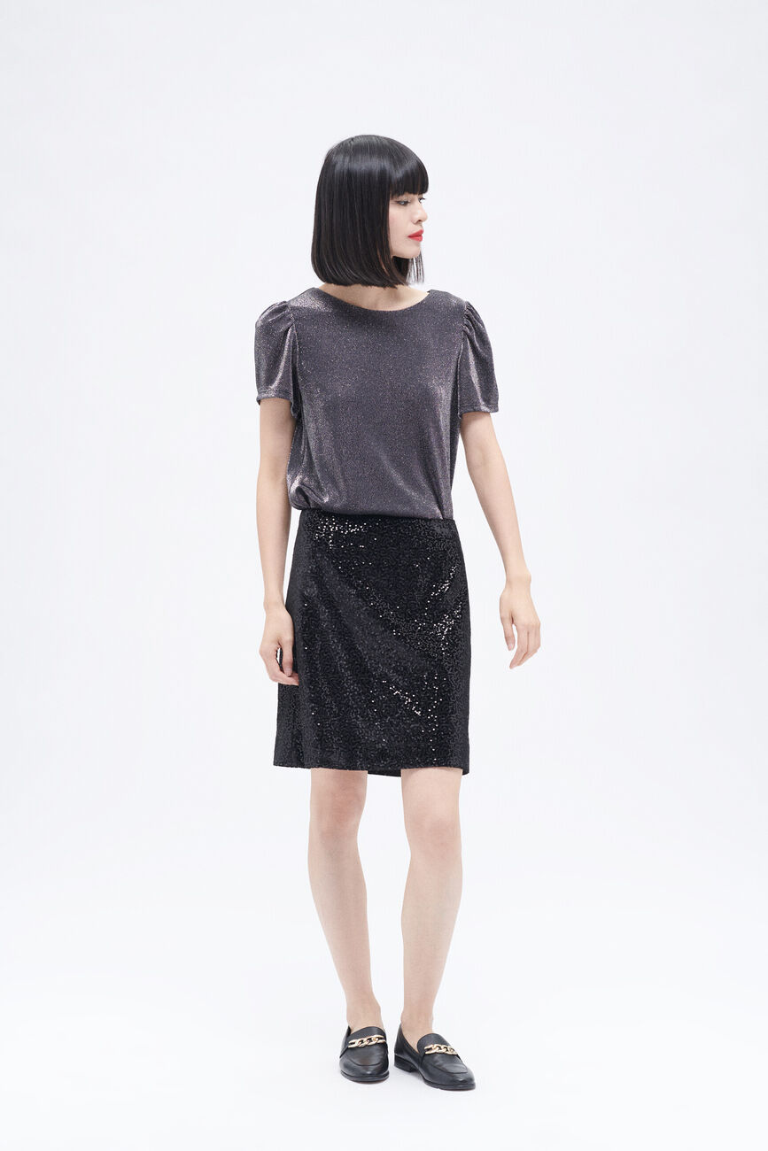 Jupe jafa noir femme