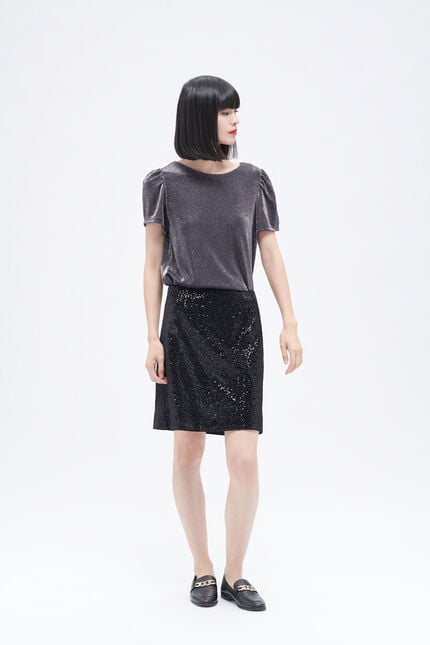 Jupe jafa noir femme