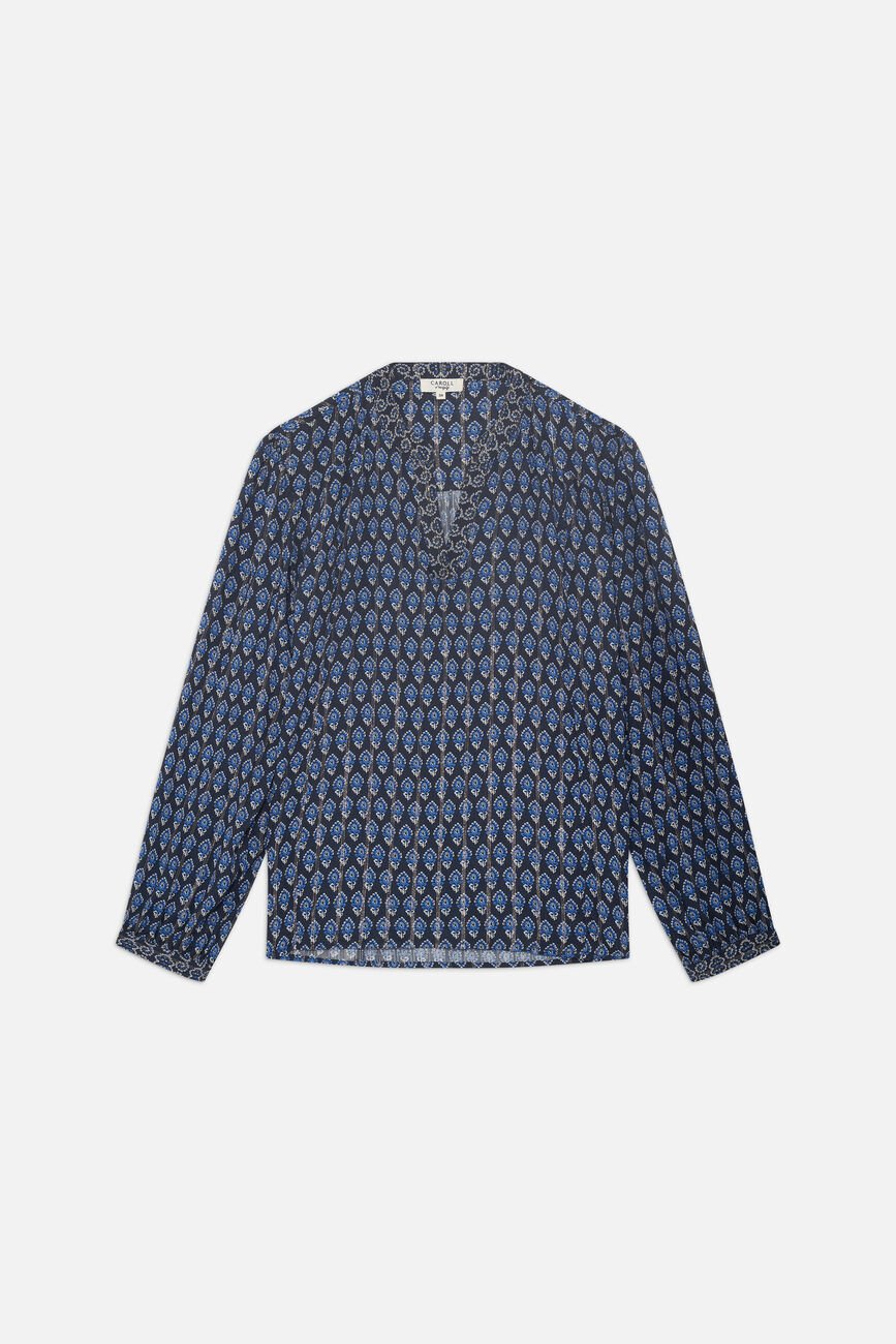 Blusa Charmy blu navy donna