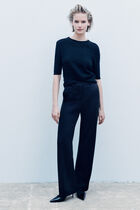 Mtheodore sweater made in Italy black woman