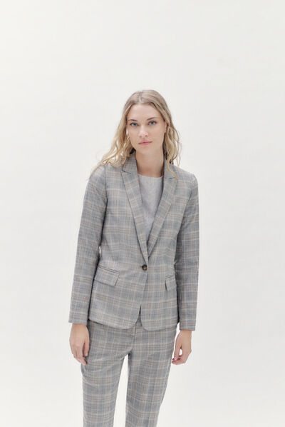 Blazer Jasmine grigio donna