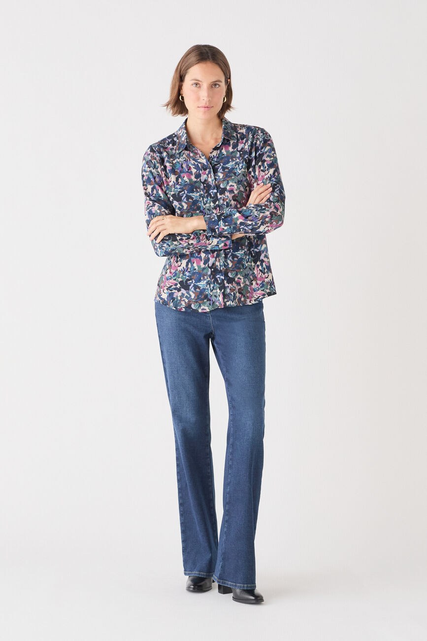 Chemise Jess1 vert kaki femme