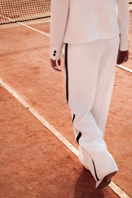 Pantaloni prodige2 avorio donna