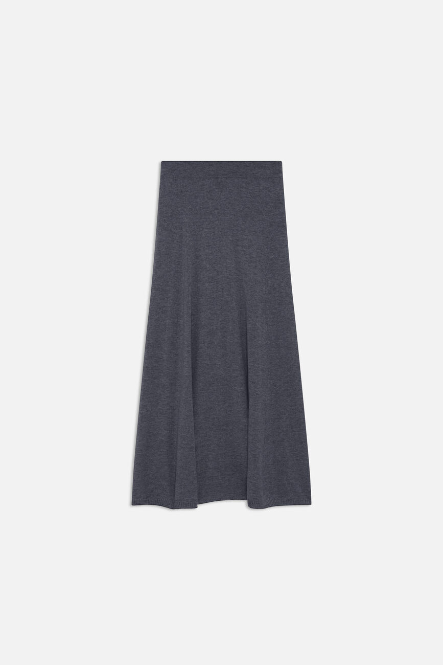 Jupe jdarwin gris foncé femme