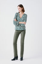 Timothee t-shirt dark green woman