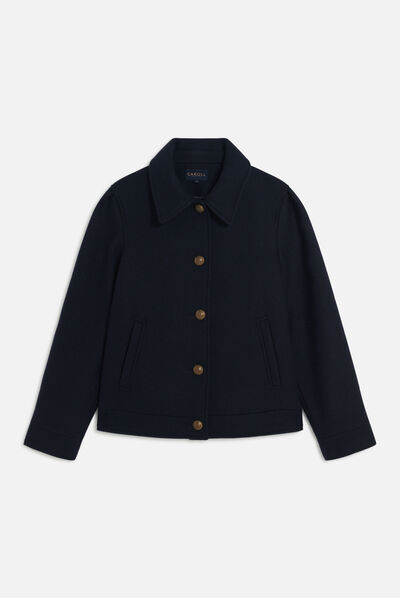 Jas Glenda marineblauw vrouw