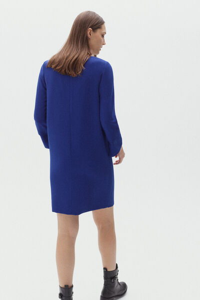 robe dorine bleu roi femme