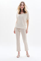 Sweater Milanel2 ecru woman