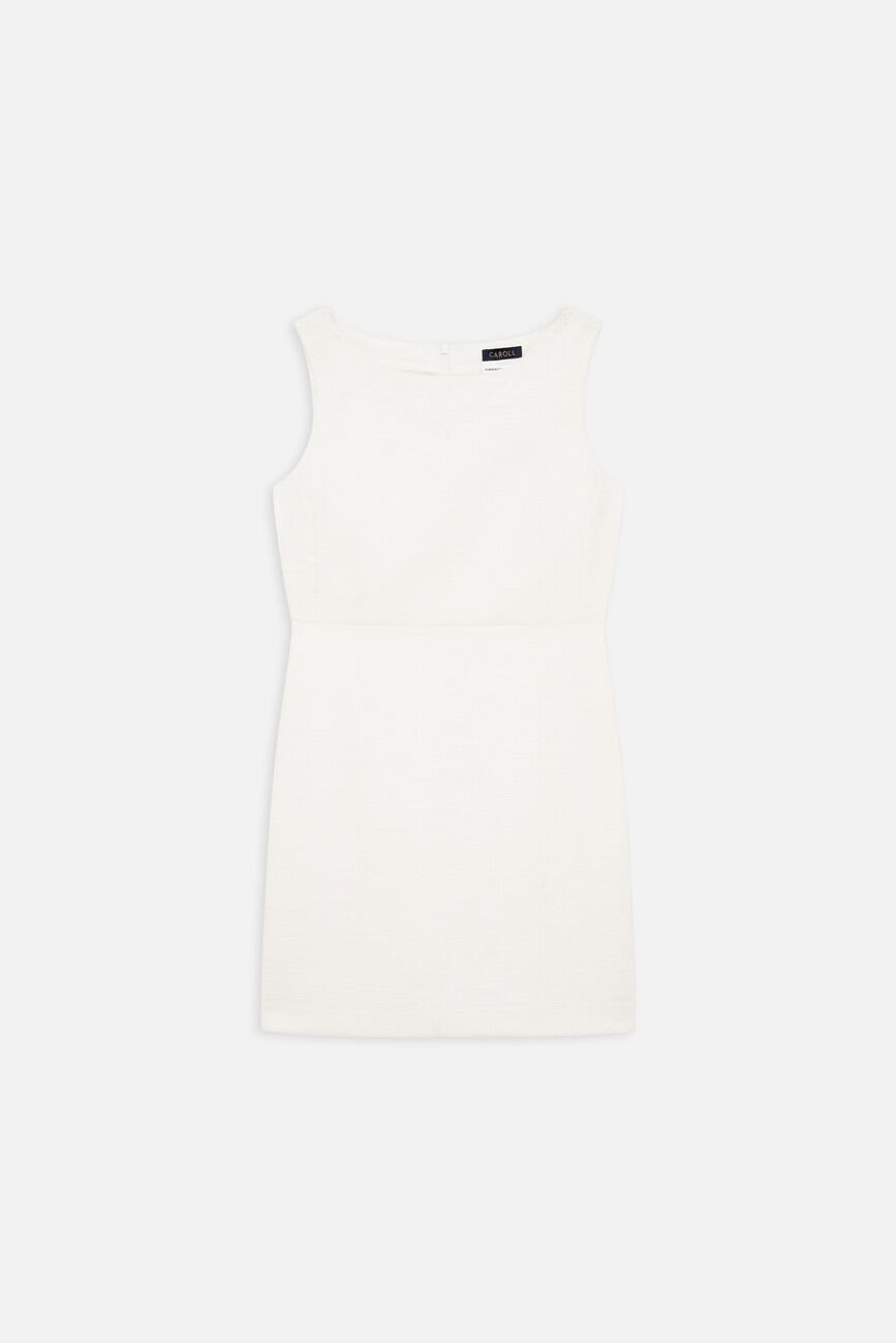 Robe Rsoline ecru femme