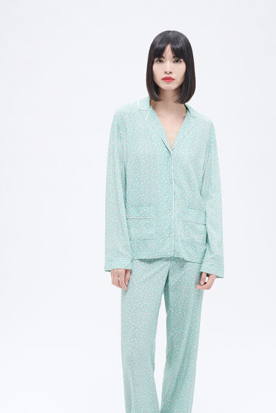 Pyjama axel vert clair femme