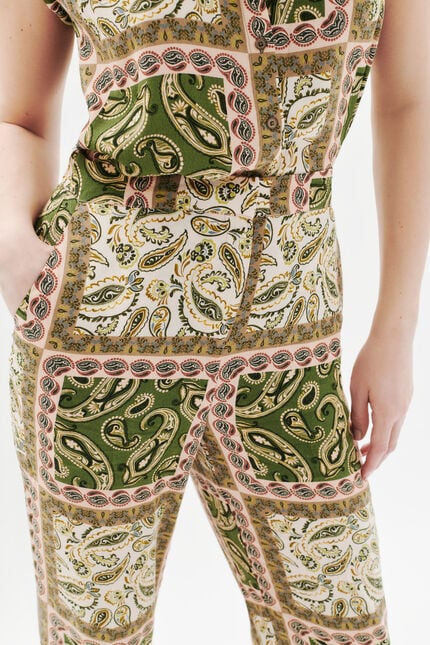 Hose Patoche khakigrün damen